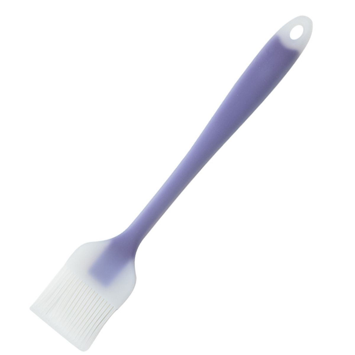 Integrated Silicone Translucent Oil Brush Kitchen-Purple
