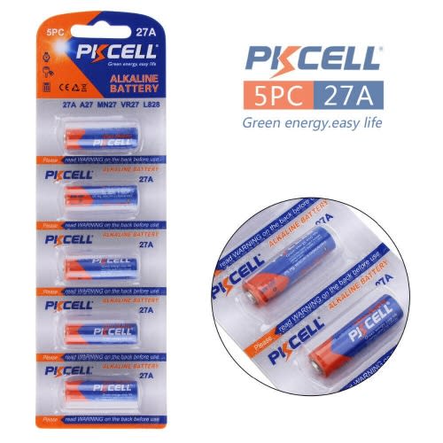 Pkcell - Alkaline Battery - 27a 12v