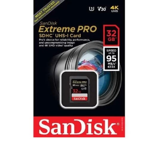 Extreme Pro Sdhc Memory Card - 32GB