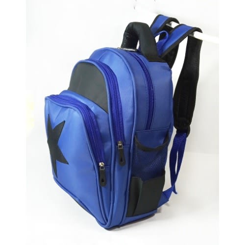 Unisex School Backpack - 34*26*15cm - Blue