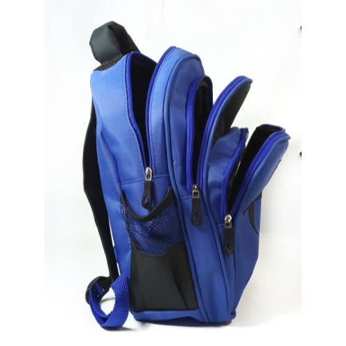 Unisex School Backpack - 34*26*15cm - Blue