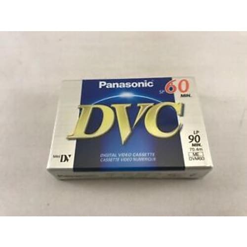 AY-DVM60EJ MiniDV Tape SP 60min - 90min LP Mode For Camcorder Camera