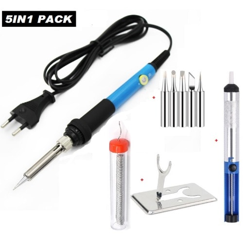Adjustable Temperature Electric Solder Iron Multi-pack