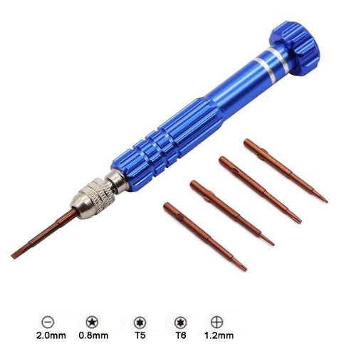5 In 1 Precision Screwdriver Set Repair Tool Kit