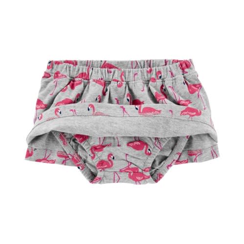 3 Piece Flamingo Little Skort Set - 6m