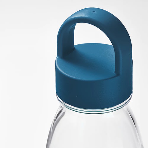 Ikea 365+ Water Bottle, Dark Blue, 0.5 Litre
