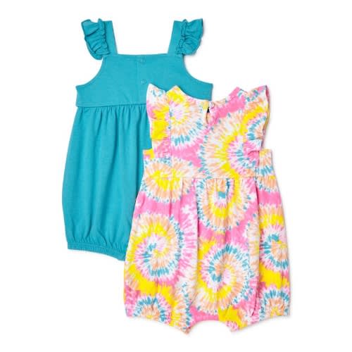 Baby Shark Baby Girls Romper 2 Pieces Set