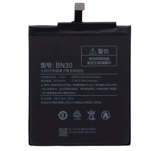 Replacement Battery For  Redmi 4a Bn30