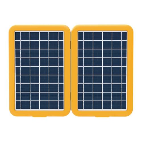 18v 12w Foldable Solar Panel With 6 In 1 Multi Charge Usb Cable