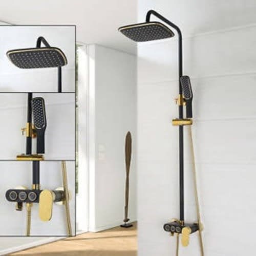 Button Standing Shower