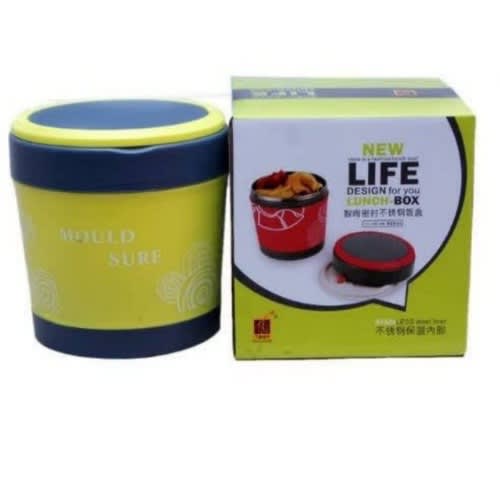 New Life Stainless Inner Lunch Box - 400ml - Multicolor
