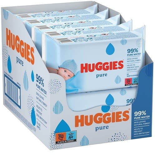 Pure Baby Wipes - 10x56 Count