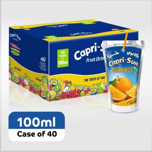 Capri-sun Orange - 100ml X 40Pieces