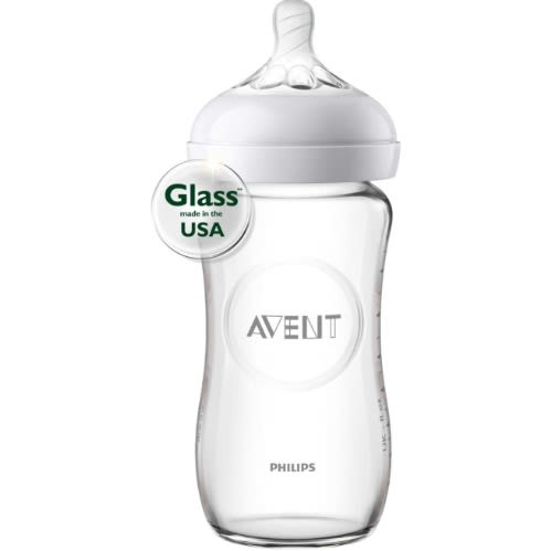 Natural Glass Bottle - 4oz/120ml