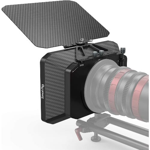 Smallrig Camera Lightweight Clamp-on Matte Box With Carbon Fiber Top Flag Accessories 2660