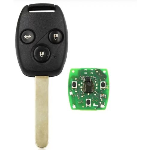 3 Button Remote For Honda Accord 2008