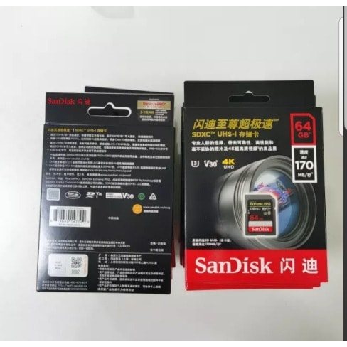 Sd Memory Card 64gb 4k