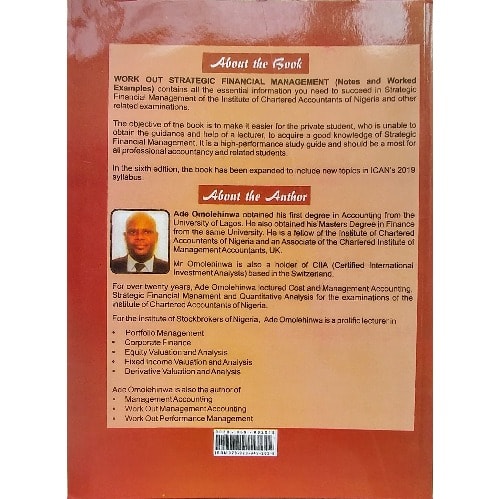 Work-out Strategic Financial Management, 6th Edition By Ade Omolehinwa