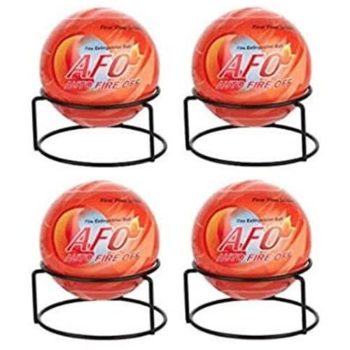 Afo - Automatic Fire Extinguisher Ball - Auto Fire Off - 4 Pieces