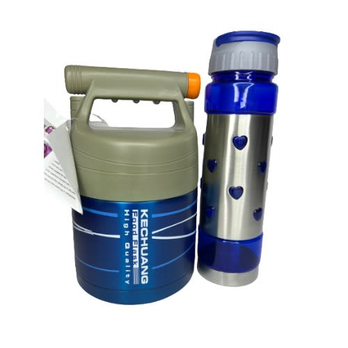 Kechuang Kids 2in1 Lunch Flask + Water Bottle Combo
