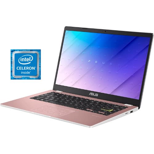 Vivo Book E410 Notebook - 14" - Intel Celeron - 4GB RAM - 128GB Emmc - Windows 10 - Pink
