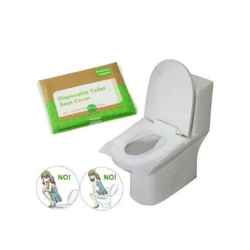 Disposable Toilet Seat Cover - 10 In A Pack