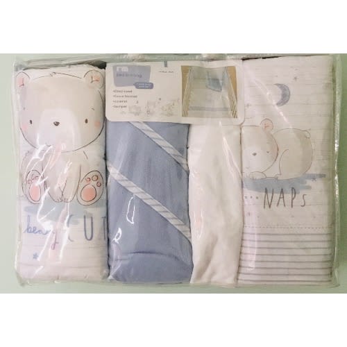 Mothercare Naps Beary Cute 4 piece bed in bag