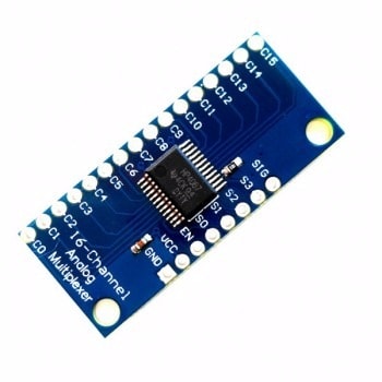 CD74HC4067 16-Channel Analog-Digital Multiplexer