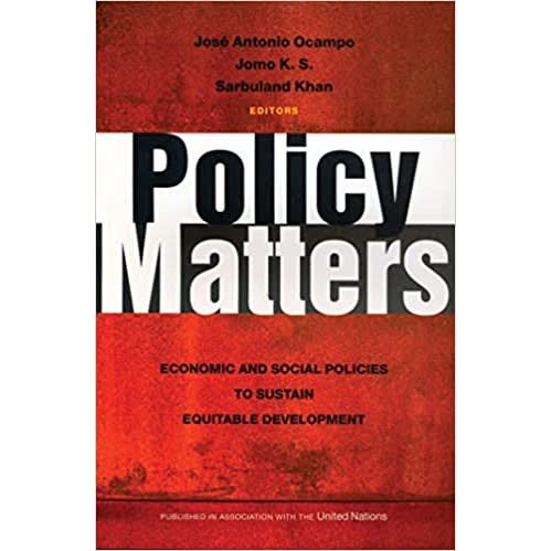 Policy Matters By Jose Antonio Ocampo, Jomo K.s., Sarbuland Khan
