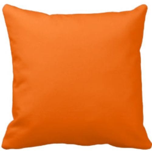 Throw Pillow - Orange