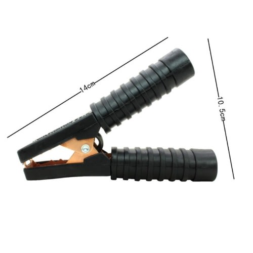 Electrical Connection Alligator Crocodile Battery Clip -  Red And Black