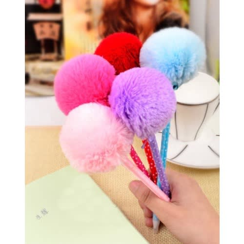 Fluffy Pen - 50 Pieces