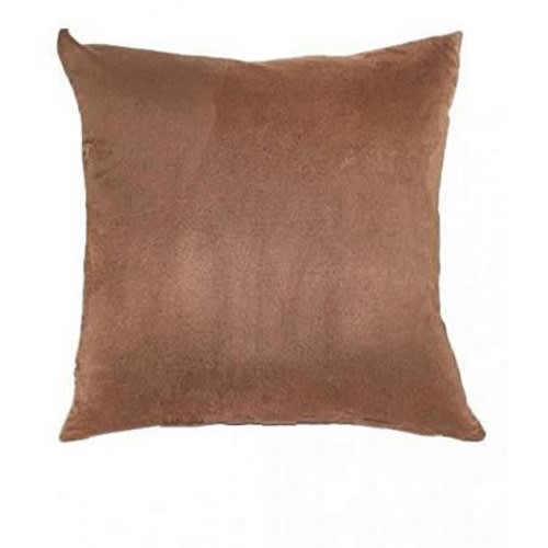 Square Throw Pillow - Brown