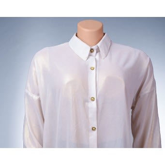 Long Sleeve Chiffon Top