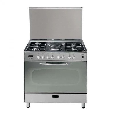Gas Cooker - 4 Gas Burners + 2 Hot Plates - 80x55cm