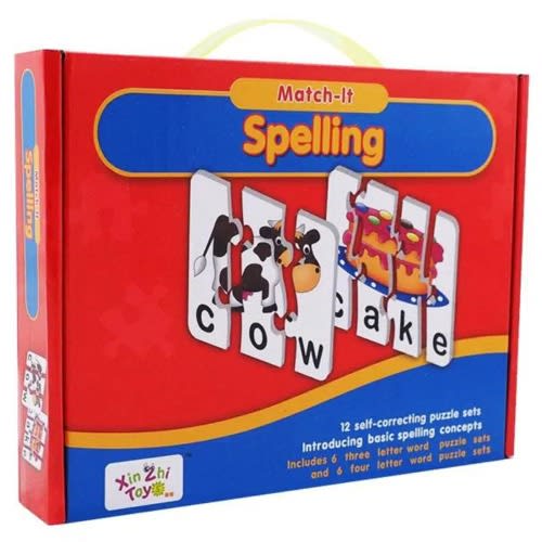 Match-it Spelling Puzzle For Kids