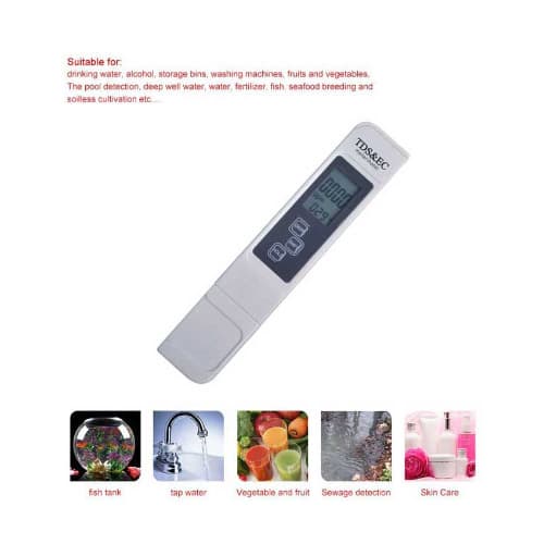 Digital TDS EC & Temperature Meter