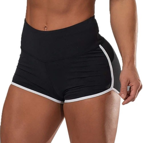 High Waist Short- Black
