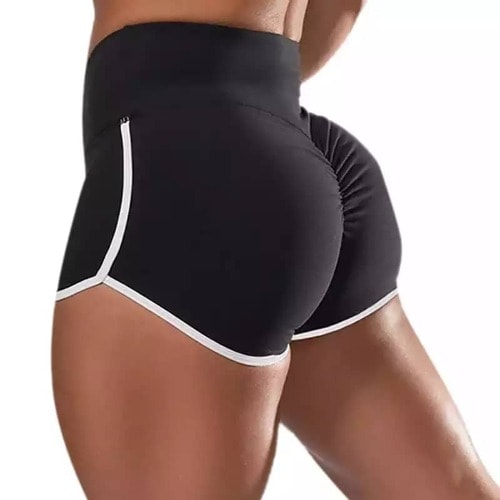 High Waist Short- Black