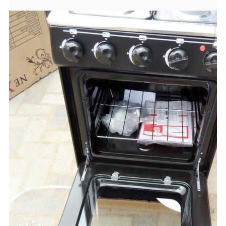 Gas cooker Gccr-nx-5055bc (3+1) ckd - black