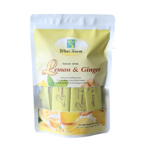 Quality Lemon And Ginger Tea/ Good For Itching Throat-15 Teabags