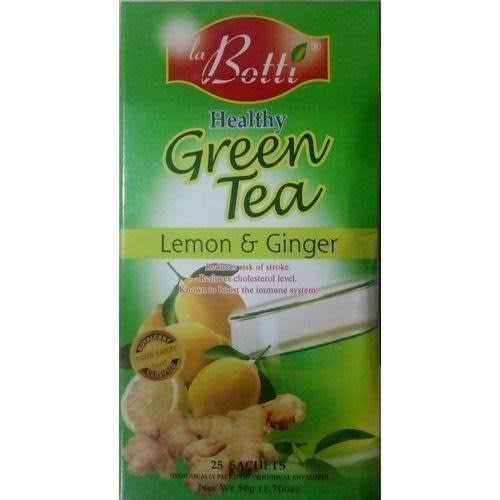 Green Tea - lemon & Ginger -20 Sachets