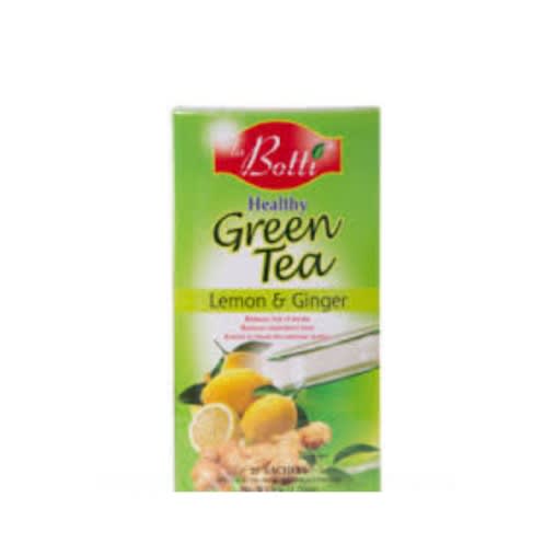 Green Tea - lemon & Ginger -20 Sachets
