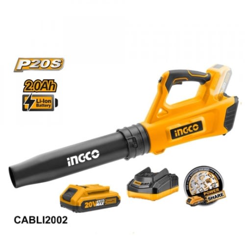 Ingco Cabli2002 Industrial 20v Lithium-ion Cordless Blower