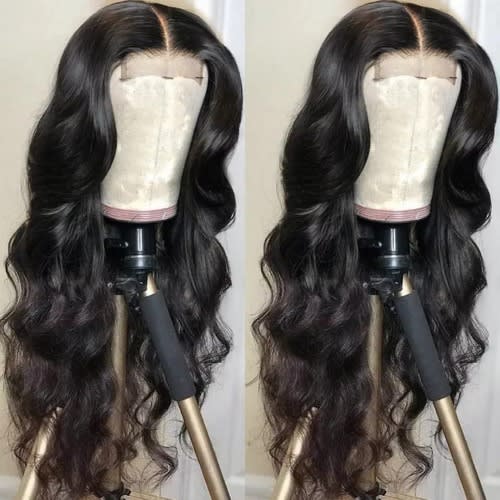 Curly Women Long Wig Hair- Black