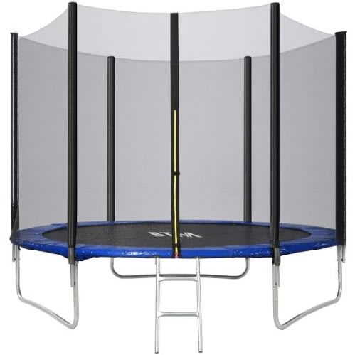 Kid's Bouncers Trampoline With Safety Net - 10ft