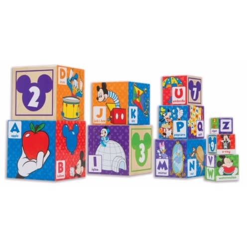 Mickey Mouse & Friends Nesting & Stacking Blocks Baby Toy