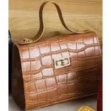 Fashion Ladies Mini Handbag- Brown