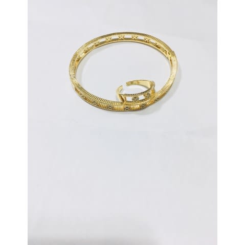 Bracelet & Ring - Gold
