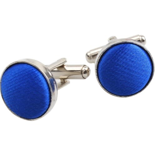 Men's Bowtie With Cufflinks And Pocket Square  - Royal Blue
